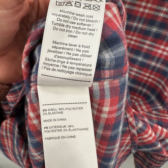 UNTUCKit Radda Slim Fit Flannel Plaid Button Down Shirt // XL - Picture 10 of 11